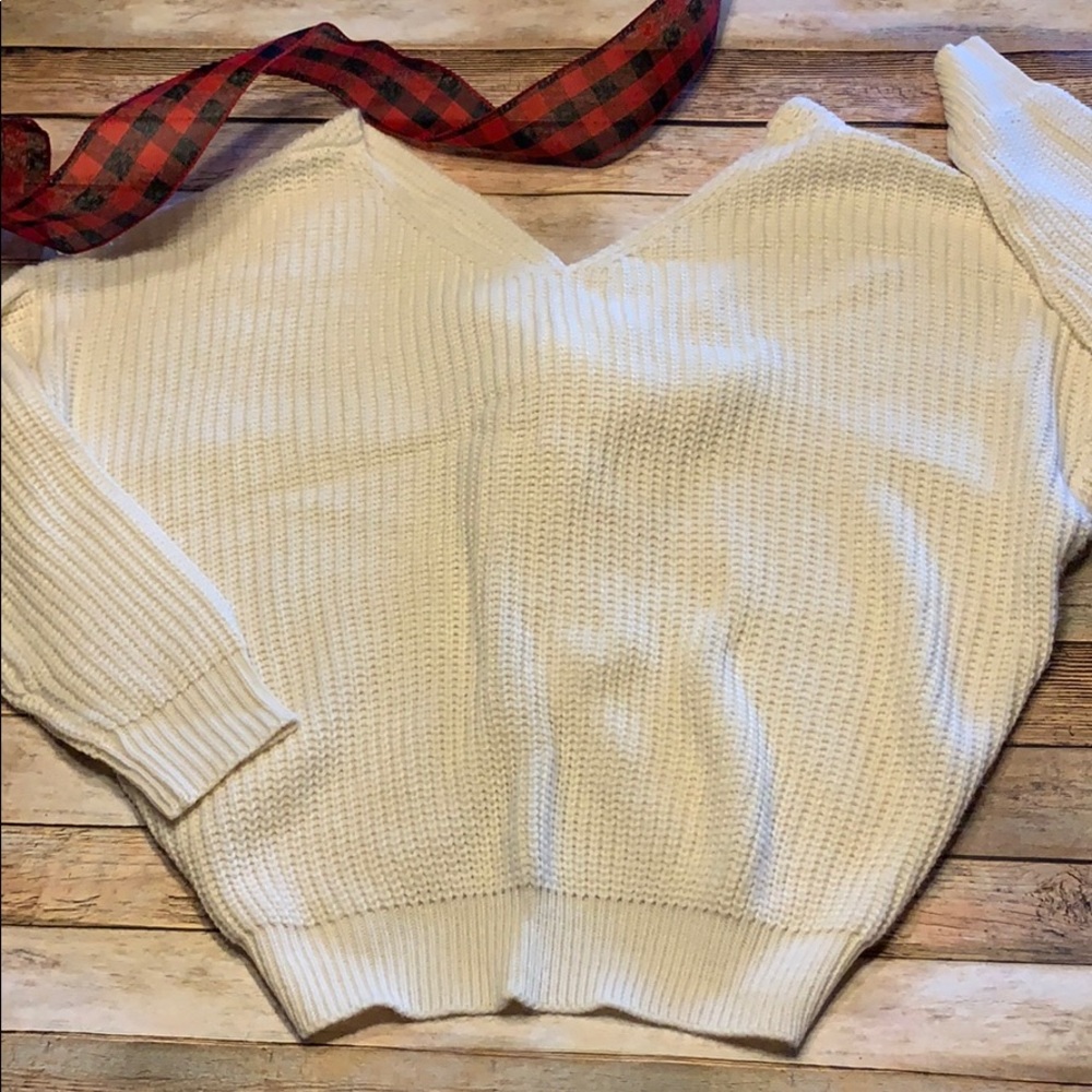 NWOT Twisted Sweater